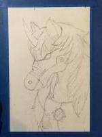 Cyberpunk unicorn